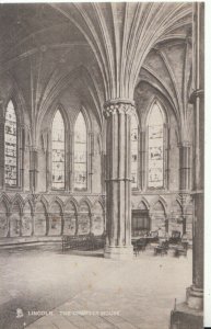 Lincolnshire Postcard - The Chapter House - Lincoln - Ref TZ2154