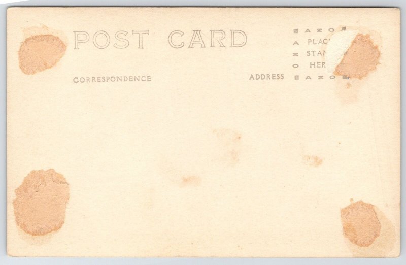 Hell's Half Acre Wyoming~Devil's Bee Hive Rock Formation~RPPC c1927 Postcard PC