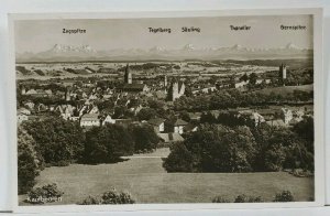 Kaufbeuren Air View Zugspitz Tegelberg Sauling Thaneller Gernspitze  Postcard L9