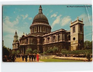 Postcard St. Paul's Cathedral, London, England