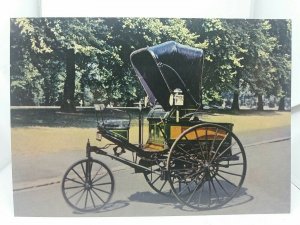 Vintage Postcard First Benz Car 1888 Oldest Roadworthy Car in the World Mercedes