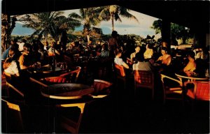 Fiji Mocambo Hotel Nadi Takia Lounge Drink VTG Postcard UNP Unused Vintage 