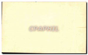 Postcard Old Suitcase decorated