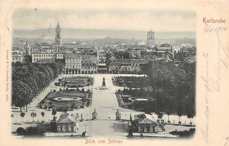 Lot 59  germany karlsruhe blick von schloss