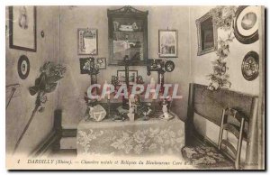 Old Postcard Dardilly Rhone birthplace House and religated Blessed Cure of Ars