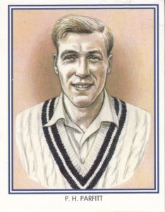 PH Peter Parfitt Middlesex Cricket Club Cricketer Rare Cigarette Card