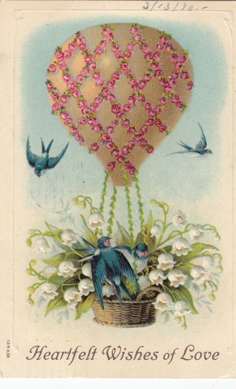 Balloon wishes of Love , 1910