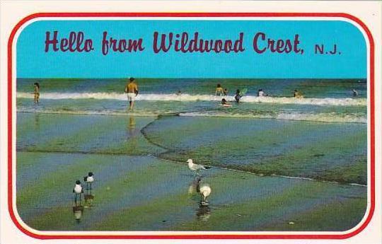 New Jersey Wildwood Crest Hello FromWildwood Crest