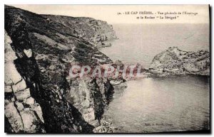 Old Postcard Cape Frehel General view of the Hermitage and the Rock The Sevigne