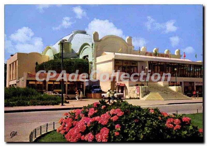 Modern Postcard Perros-Guirec Trestraou Beach Casino