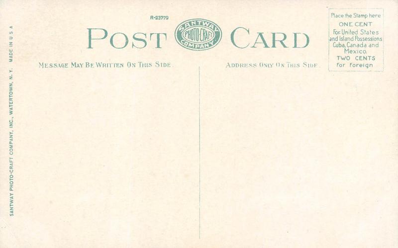 Thousand Islands New York c1910 Postcard Devils Oven Island