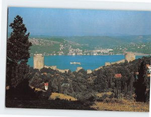 Postcard Rumeli Hisar Castle Bosphorus Istanbul Turkey