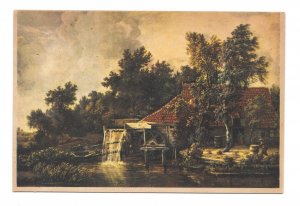 Hobbema Watermolen Water Mill Landscape Painting Nepos Netherlands Postcard