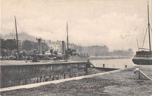 uk38195 bristol dock and HMS Antelope shi bateau war real photo  uk lot 15 uk