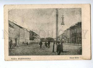 190990 WWI POLAND RAWA MAZOWIECKA Vintage german military RPPC