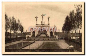 Old Postcard Shrine of Our Lady of Calvary Behuard