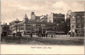 Massachusetts Lynn Central Square 1912