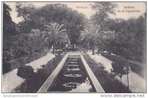 Spain Sevilla Exposicion Iberoamericana Jardins de la Exposicion