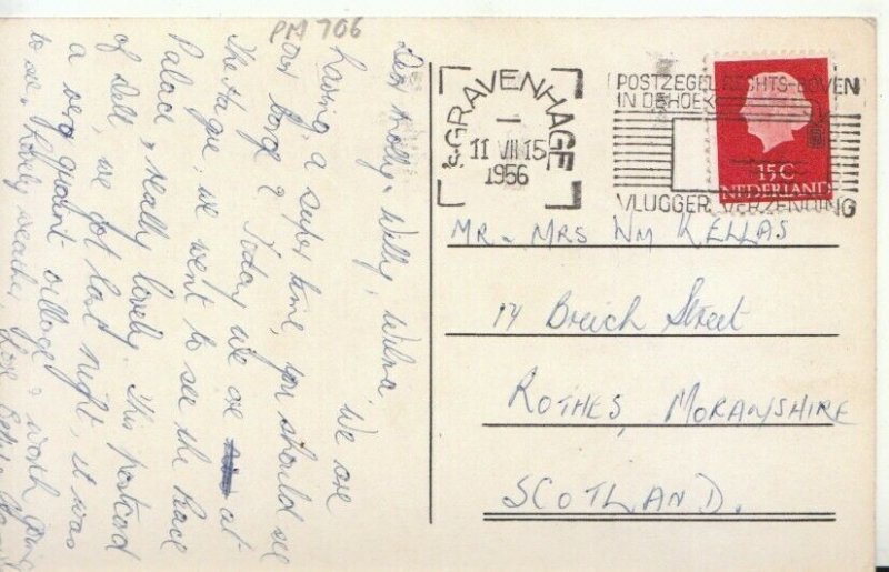 The Netherlands Postcard - Delft - Trapjesbrug Koornmarkt - TZ12204