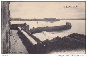 Sailboats, Les Remparts Et Le Mole, Saint-Malo (Ille et Vilaine), France, 191...