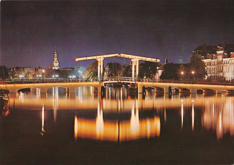 B108771 Netherlands Amsterdam Skinny Bridge Over the Amstel Magere Brug