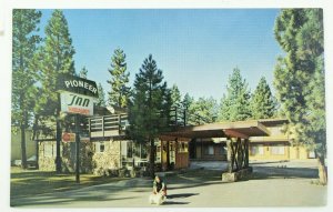 Pioneer Inn Motel, South Lake Tahoe, Calf. Vintage Postcard F27