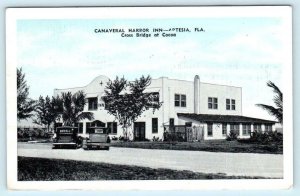 ARTESIA, Florida FL ~ Roadside CANAVERAL HARBOR INN 1947 Linen  Postcard