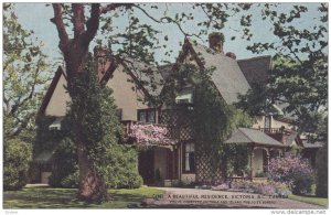 VICTORIA, British Columbia, Canada, 1900-1910's; A Beautiful Residence