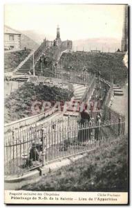 Old Postcard Pelernage of Our Lady of La Salette Place of Occurrence