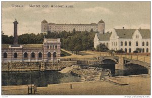UPSALA, Sweden, 1900-1910s; Slottet Och Anatomikum