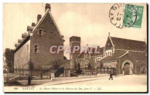 Old Postcard Guerande The Dobree Museum and the House of Duke Jean V