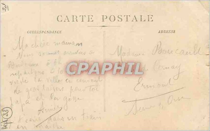Postcard Old Bordeaux La Cathedrale St Andre The Arrows