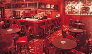 Timberlanes Motor Inn Salem Ohio Cocktail Lounge Postcard