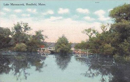 Maine Readfield Lake Maranacook