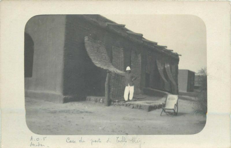 Lot 5 real photo postcards French West Africa ( AOF ) Sudan colonial Africa rare