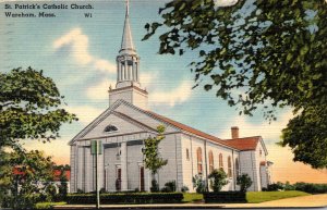 Massachusetts Wareham St Patrick's Catholic Church 1951