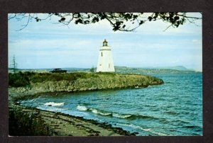 NB Le Phare Lighthouse Light  Dalhousie NEW BRUNSWICK  Postcard Carte Postale