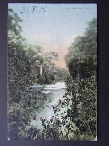 Australia Victoria RIVER YARRA AT DOON c1904 Postcard by V.S.M. Series