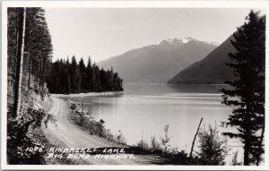 Harmon #1005 Kinbasket Lake Big Bend Highway BC British Columbia RP Postcard H62