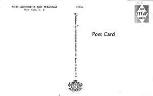 Port Authority Bus Terminal New York, USA Postcard