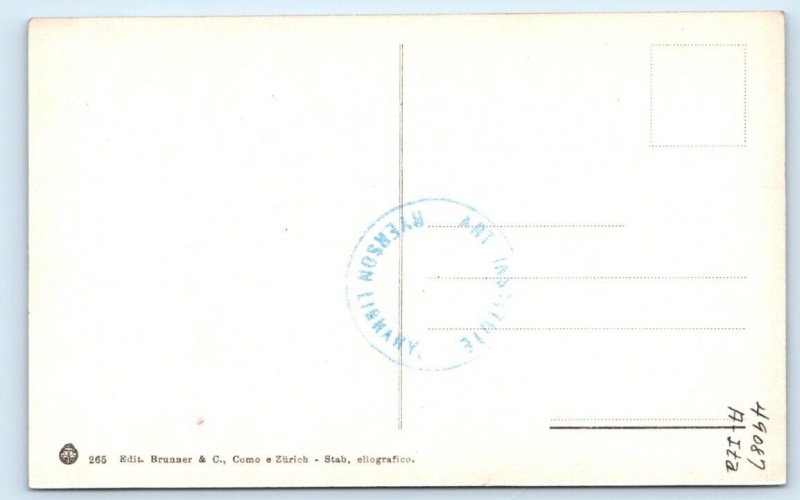 Lago di Como - Bellagio - ITALY Postcard