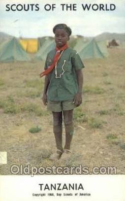 Tanzania Boy Scouts of America, Scouting Copyright 1968 Unused 