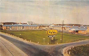 Harrisburg Pennsylvania 1960s Postcard Holiday Motor Hotel