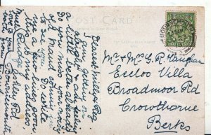 Genealogy Postcard - Vaughan - Broadmoor Rd - Crowthorne - Berkshire - Ref 5001A