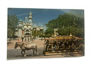 Disneyland Sleeping Beauty Castle Vintage Postcard 0100-10356