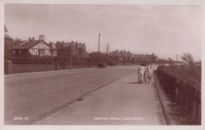 Marine Drive Fairhaven Lancashire Old Real Photo Postcard