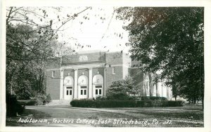 PA, East Stroudsburg, Pennsylvania, Teachers College, Auditorium, Warren W. RPPC