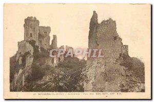 Old Postcard Lavardin L and Ch Le Chateau
