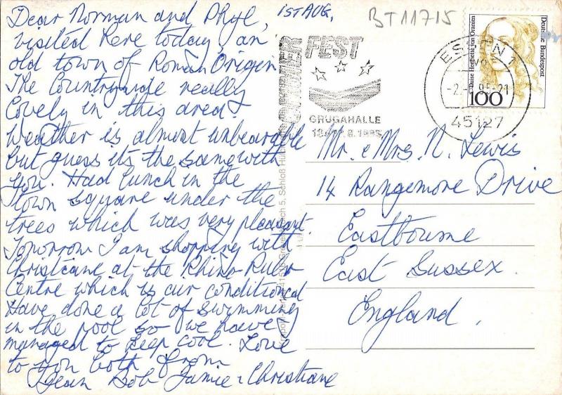 BT11715 Xanten niederrheim wind mill moulin a vent          Germany