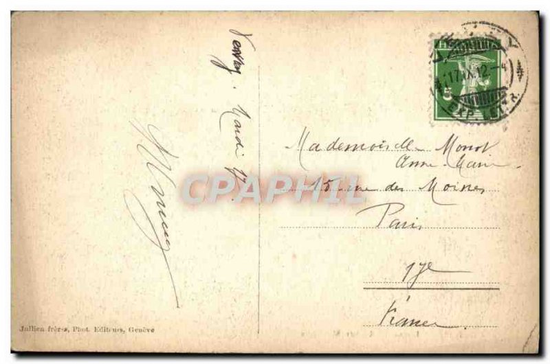 Old Postcard Clarens Island Gulls